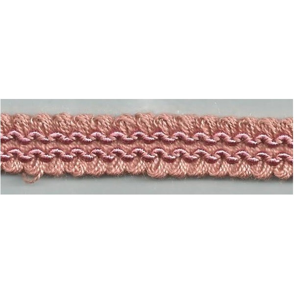 Pasamanería de cordón en rosa