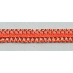 Pasamanería soutache con flecos