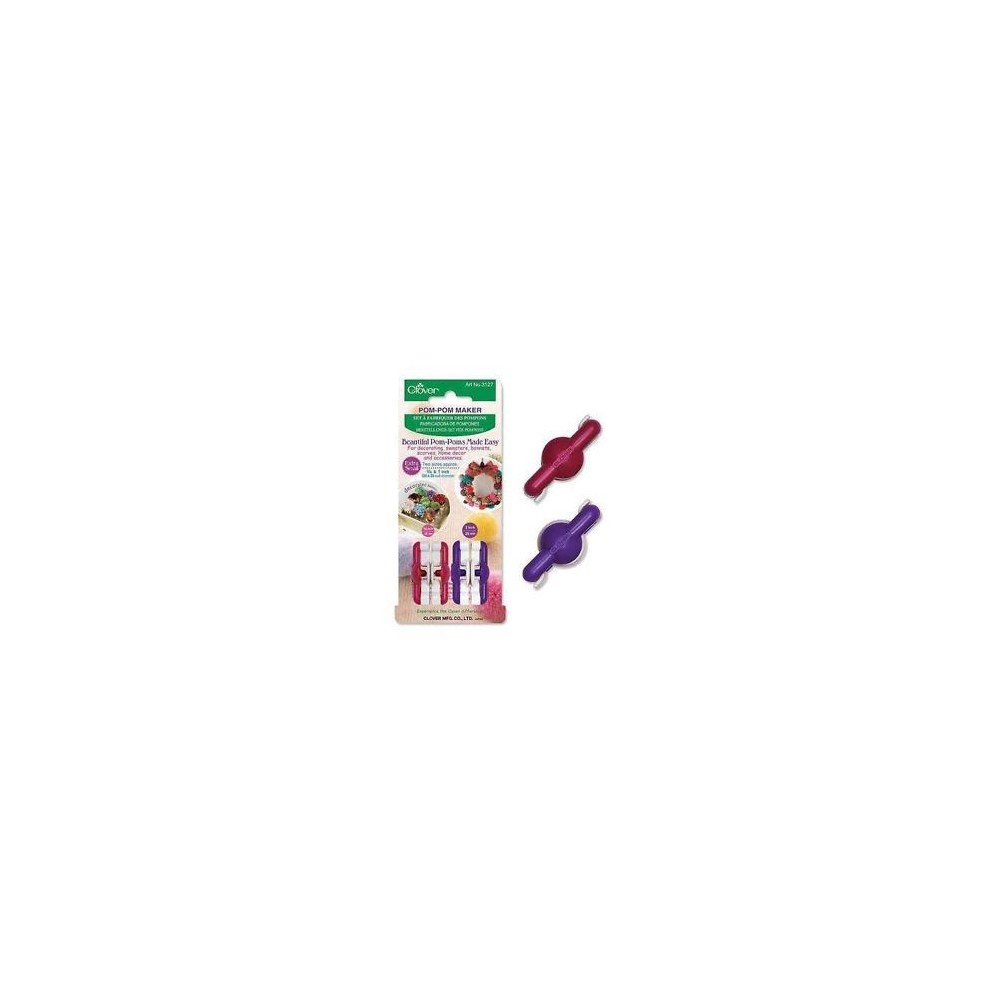 Fabrica pompones mini de Clover