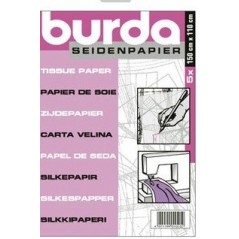 Papel de seda para patrones Burda