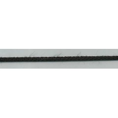 Pasamanería negra de cordoncillo
