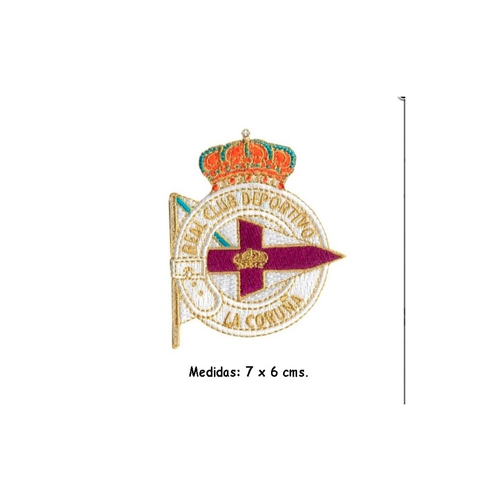 Pegatina para ropa con escudo del depor M s que Mercer a tu Tienda de Labores online