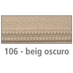 Cremallera de Nylon sin separador
