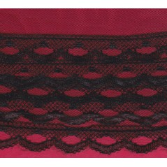 Puntilla de Nylon de volantes
