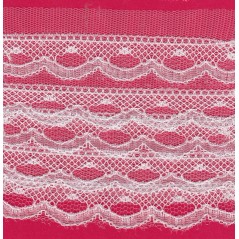 Puntilla de Nylon de volantes