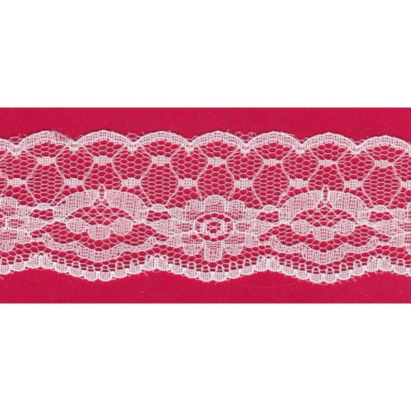 Puntilla de nylon color crudo 14c