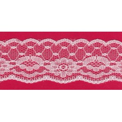 Puntilla de nylon color crudo 14c
