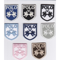 Mini parches para ropa Polo