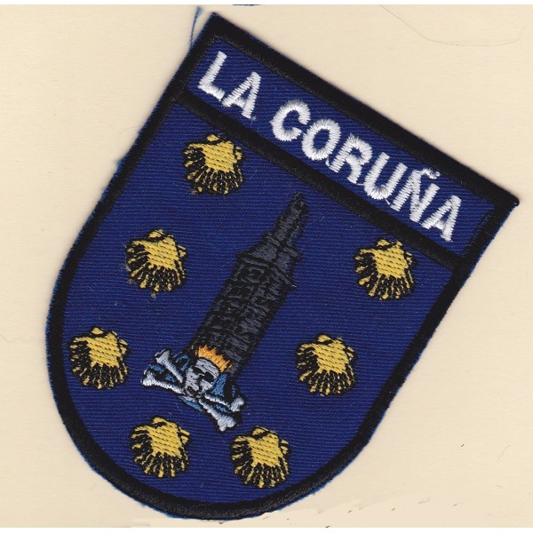 Escudo Coruña Termoadhesivo