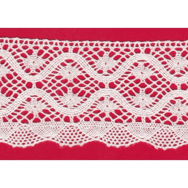 Puntilla de hilo beige 14B