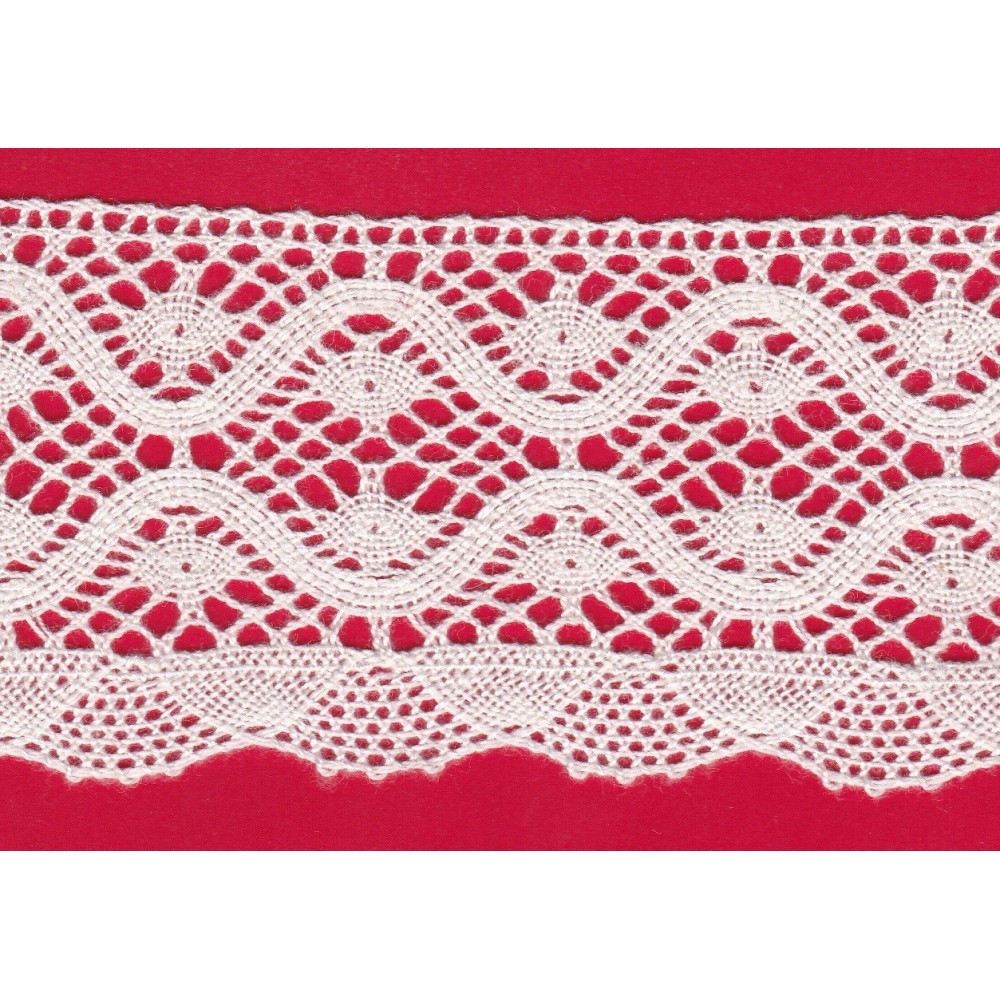 Puntilla de hilo beige 14B