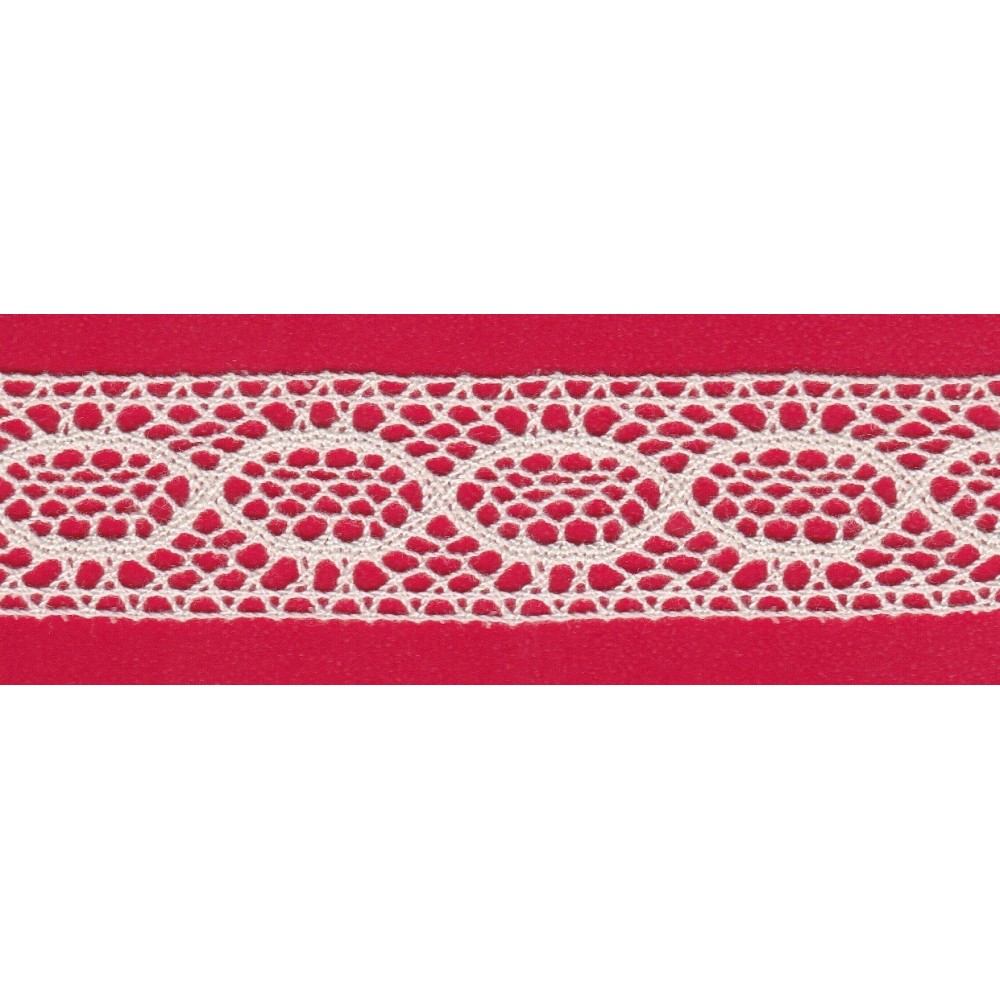Puntilla de hilo beige 11B