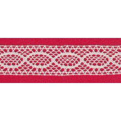 Puntilla de hilo beige 11B