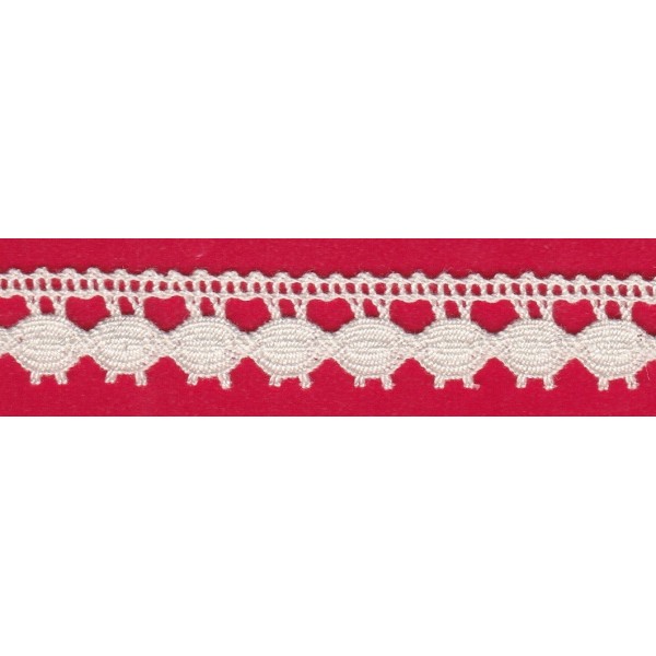 Puntilla de hilo beige 1B