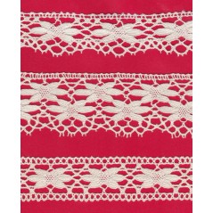 Puntilla de hilo beige 9B