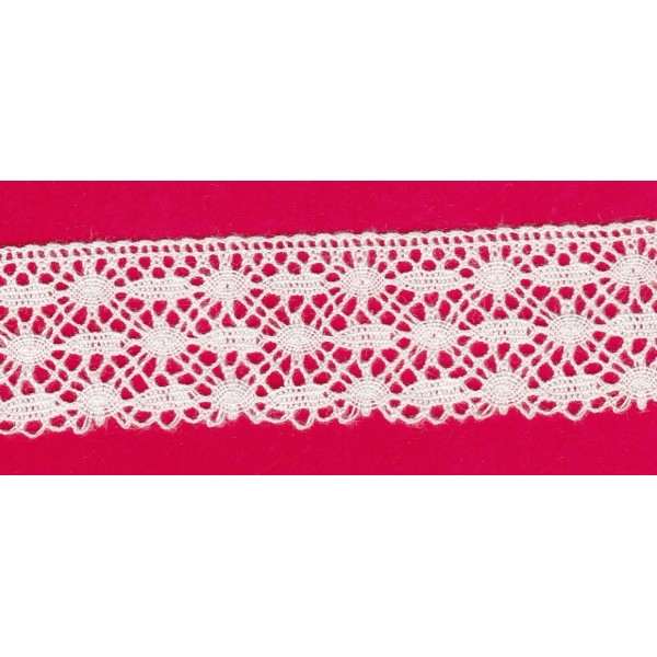 Puntilla de hilo blanco 8B