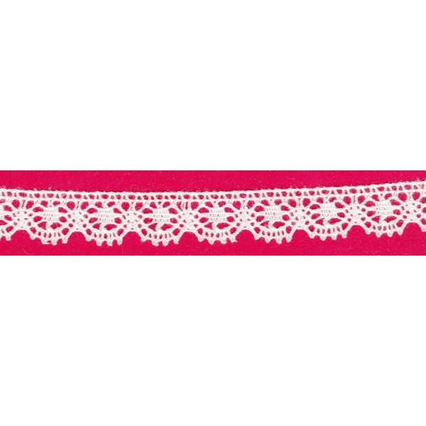 Puntilla de hilo blanco 4B