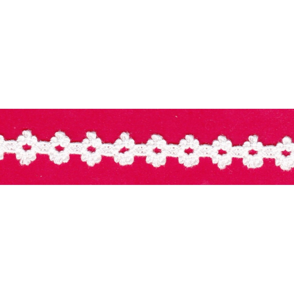 Puntilla de hilo blanco 4H