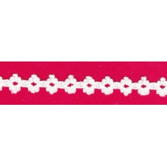 Puntilla de hilo blanco 4H