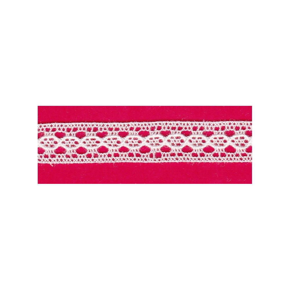 Puntilla de hilo blanco 7C