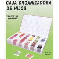 Caja organizadora de hilos