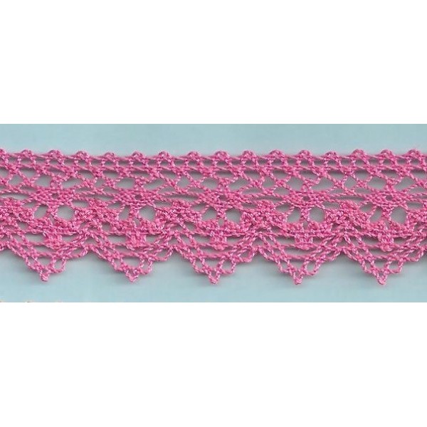 Puntilla de hilo de color ref.12