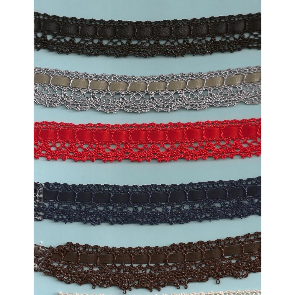 Puntilla de hilo de color Ref.9
