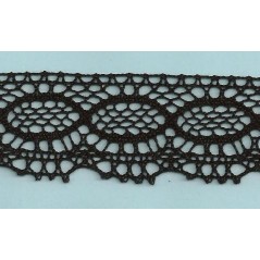 Puntilla de hilo negro Ref.1E