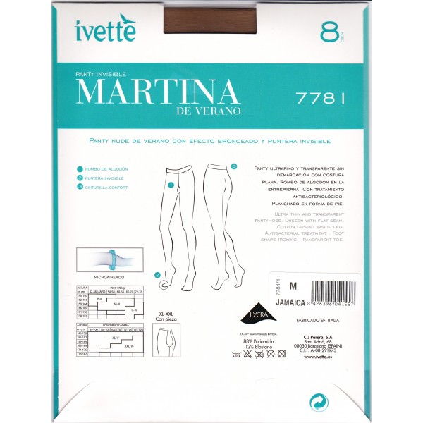 Panty Invisible de Verano Martina Ivette Ref.7781