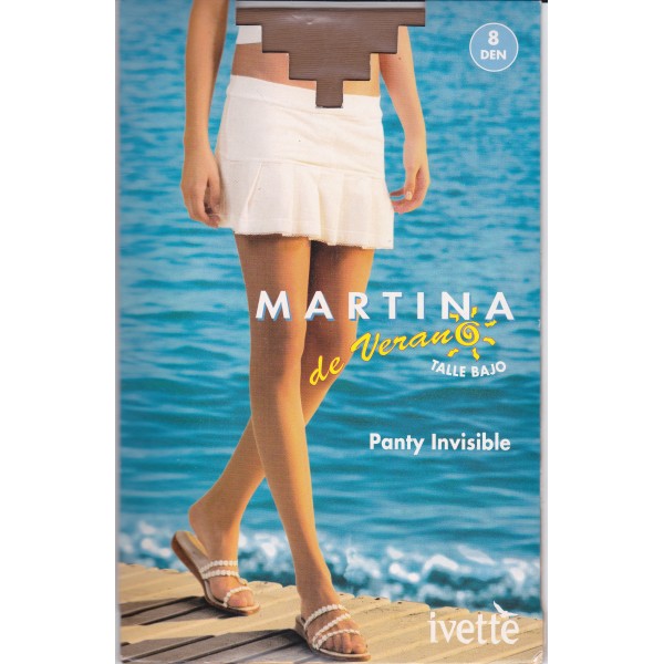 Panty de verano con talle bajo de Martina Ivette Ref.7784