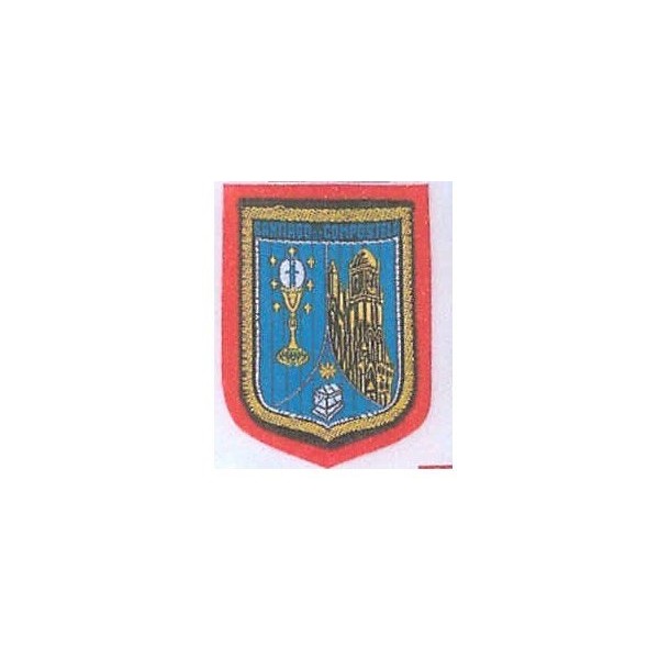 Pegatina escudo Santiago de Compostela