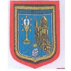 Pegatina escudo Santiago de Compostela