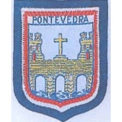 Pegatina escudo Pontevedra