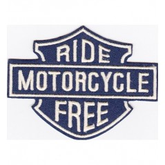 Pegatina Motorcycle Ride Free